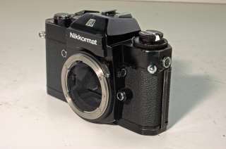 Nikon Nikkormat EL Camera body only black Rated B   