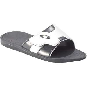   Operative Slide Mens Sandal Casual Footwear   White/Black / Size 11.0
