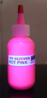 ALL NEW from ProUV a magical UV GLITTER PAINT in PINK, literally 