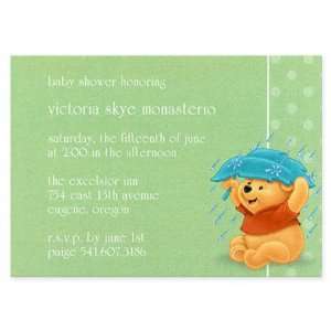  Ooh its Baby Pooh   Baby Shower Birthday Invitation 