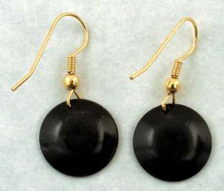 Pan Earrings, Flakes of Pure Gold, miner ore prospector  