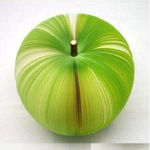  3D Crisp Green Apple Fruit Note Pad