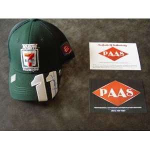 Tony Khanan SIGNED Racing IRL Indy Hat Cap PAAS COA   Autographed MLB 