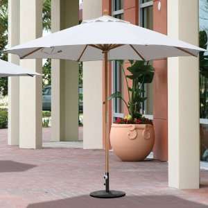  11 Premium Wood Market Umbrella Patio, Lawn & Garden