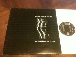   INCH NAILS DOWN IN IT RARE USA 12 INCH LP HALO ONE TVT 2611 NIN 1989