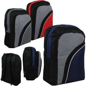  Backpack 2 Moda 17 Blue Red Gray