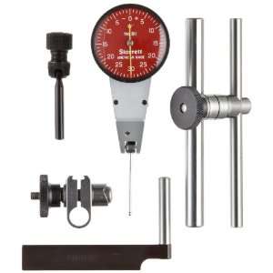  1CZ Dial Test Indicator with Swivel Head with Attachments, Red Dial 