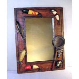  Fish Lure Mirror by Judith Edwards 