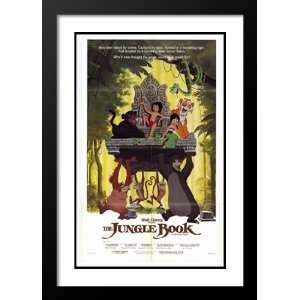 The Jungle Book 32x45 Framed and Double Matted Movie Poster   Style A 