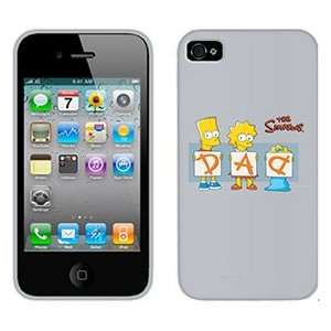  The Simpsons presenting Dad on AT&T iPhone 4 Case by 