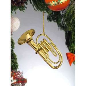  Gold Tuba Tree Ornament 