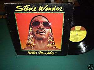 Stevie Wonder Hotter Than JulyTamla 373 Lp  