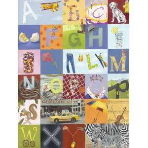  Alphabet Seek   Canvas Wall Mural Baby