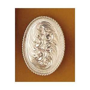  Scarf Slide Oval Engraved SILVER, Arts, Crafts & Sewing
