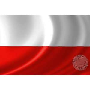  Poland 6 x 10 Nylon Flag Patio, Lawn & Garden
