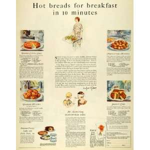  1926 Ad Procter Gamble Crisco Shortening Recipes Baking 