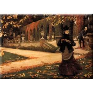  The Letter 30x21 Streched Canvas Art by Tissot, James 
