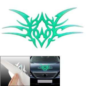 Amico Auto Car Plastic Green Devil Shaped Sticker Ornament 