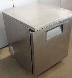   Single Door Stainless Steel Undercounter Cooler, Model TUC 27  