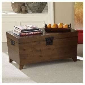  Pyramid Cocktail Trunk Coffee Table   Mission Oak
