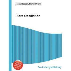  Piora Oscillation Ronald Cohn Jesse Russell Books