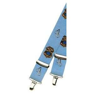  Police Suspenders LBL GLD