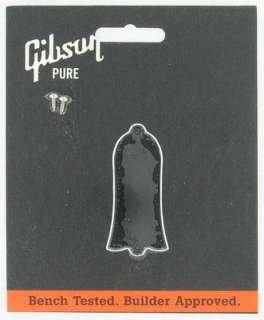 Gibson Blank Truss Rod Cover Black PRTR 010  