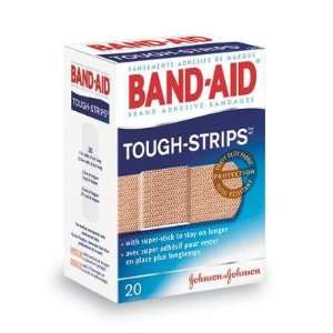  Johnson & Johnson Band Aid® Brand Tough Strips Bandages 