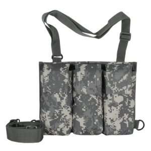  Voodoo Tactical ACU 6 Mag Bandoleer Magazine Pouch Airsoft 