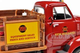 1953 FORD COE STAKE TRUCK WITH LOAD 1/34 NEW HOLLAND  