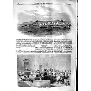  1853 Russian Gun Boat Galatz Assembly Boyards Wallachia 