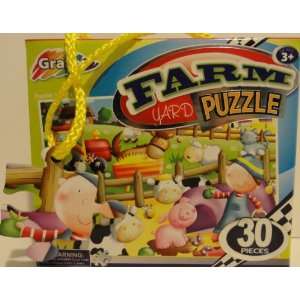  Grafix 30 Piece Farm Yard Puzzle Toys & Games