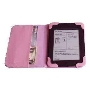  Pink iPearl mCover® Leather Cover Case for ALL NEW Barnes 