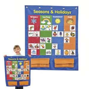  Seasons And Holidays Pocket Chart   Teacher Resources 