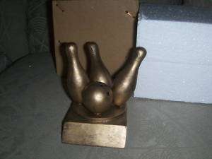 New Bowling Resin Trophies Trophy Award Gold Color  