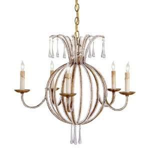  Currey & Company Crystal Silhouette Chandelier