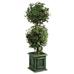  Trianon 53h Double ball Silk Ivy Topiary