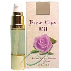  Natural Rose Hips Oil, Triple Rose Hip Extraction, 1oz 