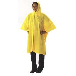 Yellow PVC Rain Poncho
