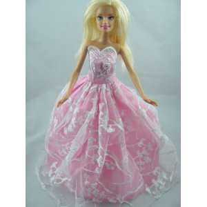 Pink Barbie Princess Fits 11.5 Barbie Dolls Toys & Games
