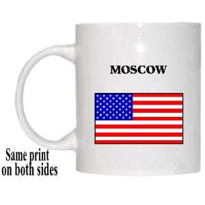  US Flag   Moscow, Idaho (ID) Mug 