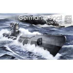  AFV CLUB   1/350 German U Boat Type VII C Submarine (Plastic 