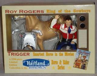 03 New in Box Hartland Roy Rogers & Trigger horse set  