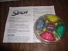 SIMON Clear Full Size Electronic Game Box Instructions  