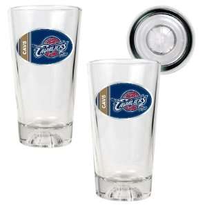  Cleveland Cavaliers Pint Ale Beer Glasses Sports 