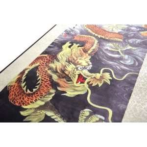   Golden Dragon Traverses the Waters 30X100cm (S015 US)