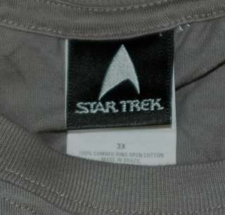 Officially Licensed Star Trek Romulan Grey T Shirt  
