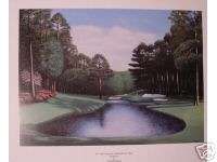 16th @ AUGUSTA National Golf Club PGA Tour *THE MASTERS* Art Size is 