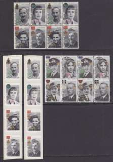 Australia WW2 50th Anniversary 1991 5 7 MNH sets cv $40  
