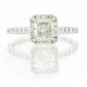 1.76ct Radiant Cut Diamond Engagement Anniversary Ring 